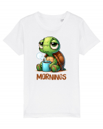 pentru iubitorii de țestoase - Mornings Tricou mânecă scurtă  Copii Mini Creator