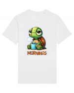 pentru iubitorii de țestoase - Mornings Tricou mânecă scurtă Unisex Rocker