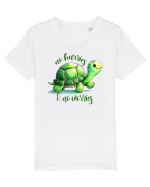 pentru iubitorii de țestoase - No hurries no worries Tricou mânecă scurtă  Copii Mini Creator