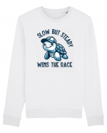 pentru iubitorii de țestoase - Slow but steady wins the race Bluză mânecă lungă Unisex Rise