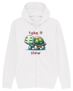 pentru iubitorii de țestoase - Take it slow Hanorac cu fermoar Unisex Connector