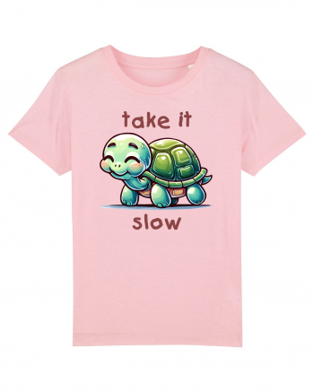 pentru iubitorii de țestoase - Take it slow Cotton Pink