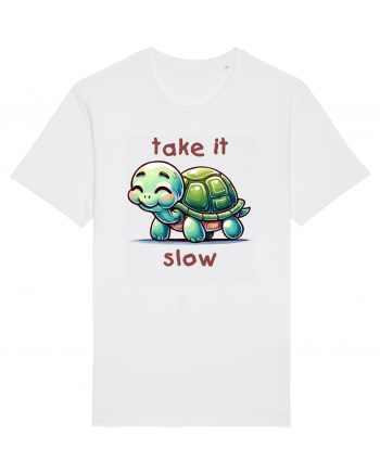 pentru iubitorii de țestoase - Take it slow Tricou mânecă scurtă Unisex Rocker