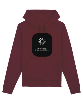 I am Thinking.. Burgundy