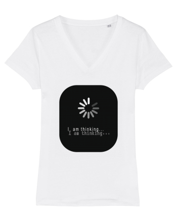 I am Thinking.. White