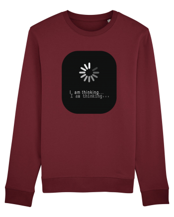 I am Thinking.. Burgundy