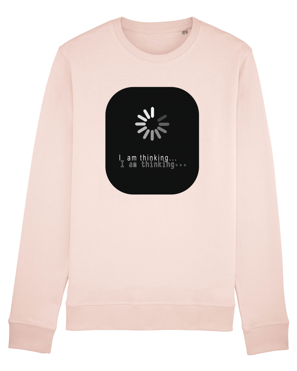 Bluză mânecă lungă Unisex Rise Candy Pink