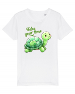 pentru iubitorii de țestoase - Take your time Tricou mânecă scurtă  Copii Mini Creator