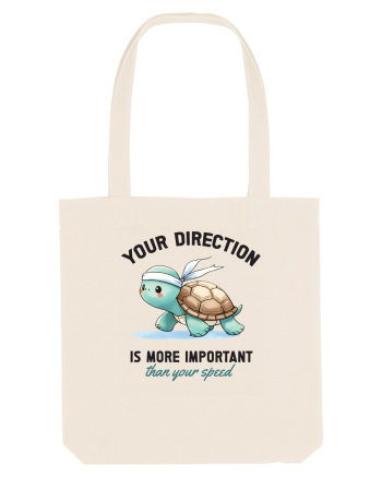 Your direction is more important than your speed Natural