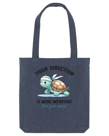 Your direction is more important than your speed Midnight Blue