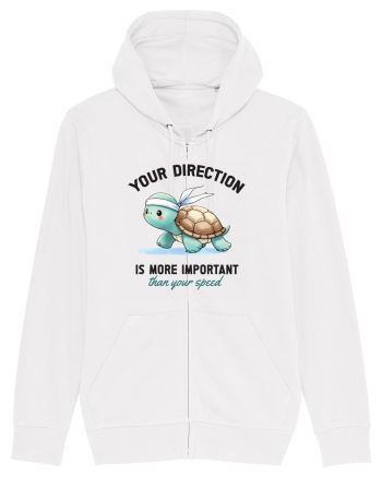 Your direction is more important than your speed White