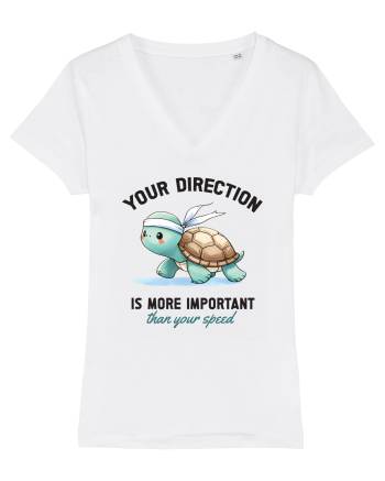 Your direction is more important than your speed White