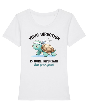 Your direction is more important than your speed White