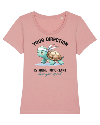 Your direction is more important than your speed Canyon Pink