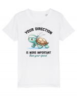 Your direction is more important than your speed Tricou mânecă scurtă  Copii Mini Creator