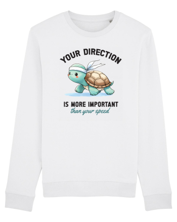 Your direction is more important than your speed White