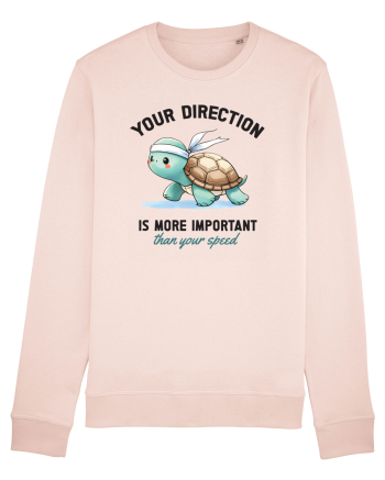 Your direction is more important than your speed Candy Pink