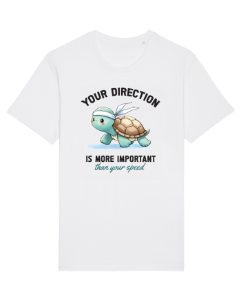 Your direction is more important than your speed White