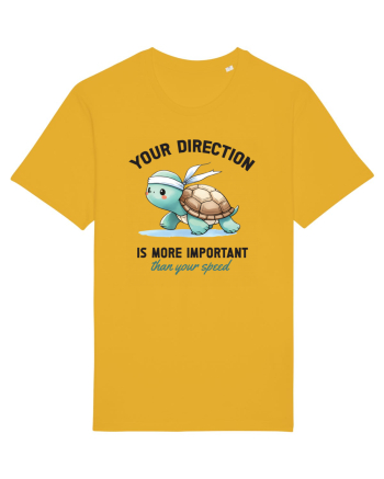 Your direction is more important than your speed Spectra Yellow
