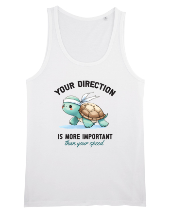 Your direction is more important than your speed White