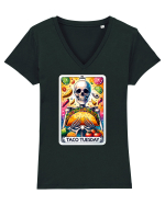 Taco Tuesday Tricou mânecă scurtă guler V Damă Evoker