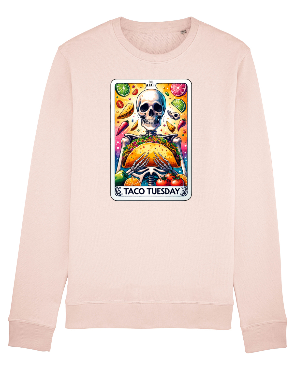 Bluză mânecă lungă Unisex Rise Candy Pink