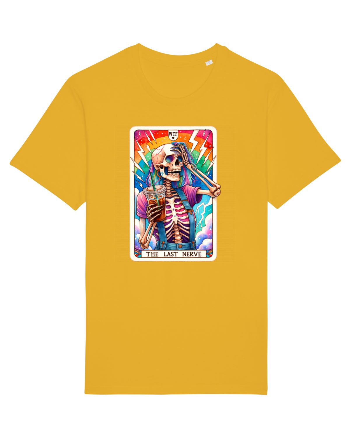 Tricou mânecă scurtă Unisex Rocker Spectra Yellow