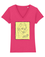 Guess Who? Tricou mânecă scurtă guler V Damă Evoker