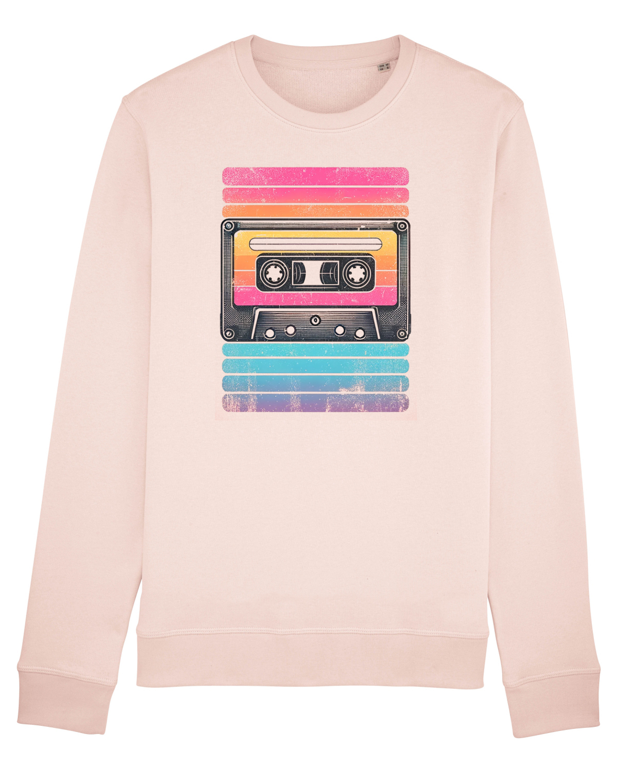 Bluză mânecă lungă Unisex Rise Candy Pink