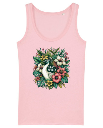 Paun - flori exotice - stay wild Cotton Pink