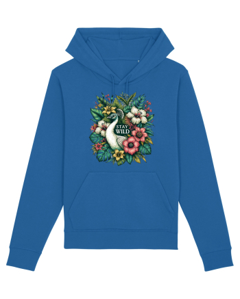 Paun - flori exotice - stay wild Royal Blue