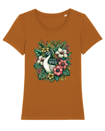 Paun - flori exotice - stay wild Roasted Orange
