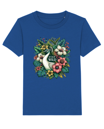 Paun - flori exotice - stay wild Majorelle Blue