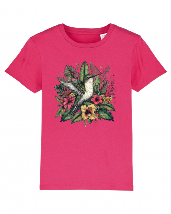 Colibri - flori exotice - 4 Raspberry