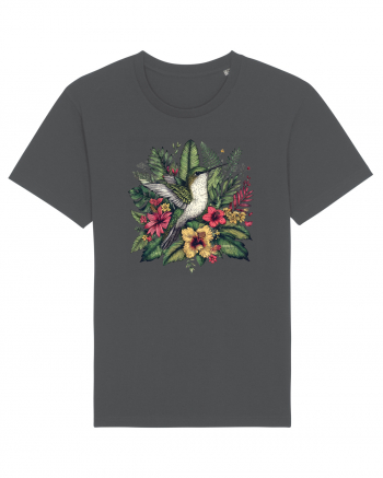 Colibri - flori exotice - 4 Anthracite