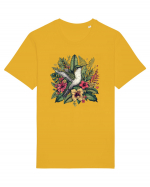 Colibri - flori exotice - 4 Tricou mânecă scurtă Unisex Rocker