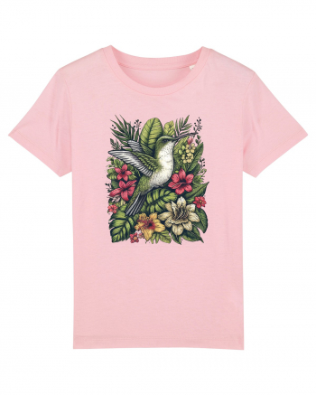 Colibri - flori exotice - 3 Cotton Pink