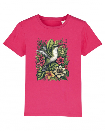 Colibri - flori exotice - 3 Raspberry