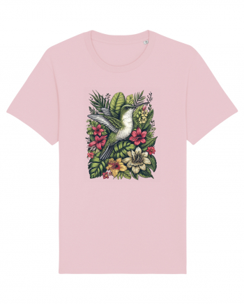 Colibri - flori exotice - 3 Cotton Pink