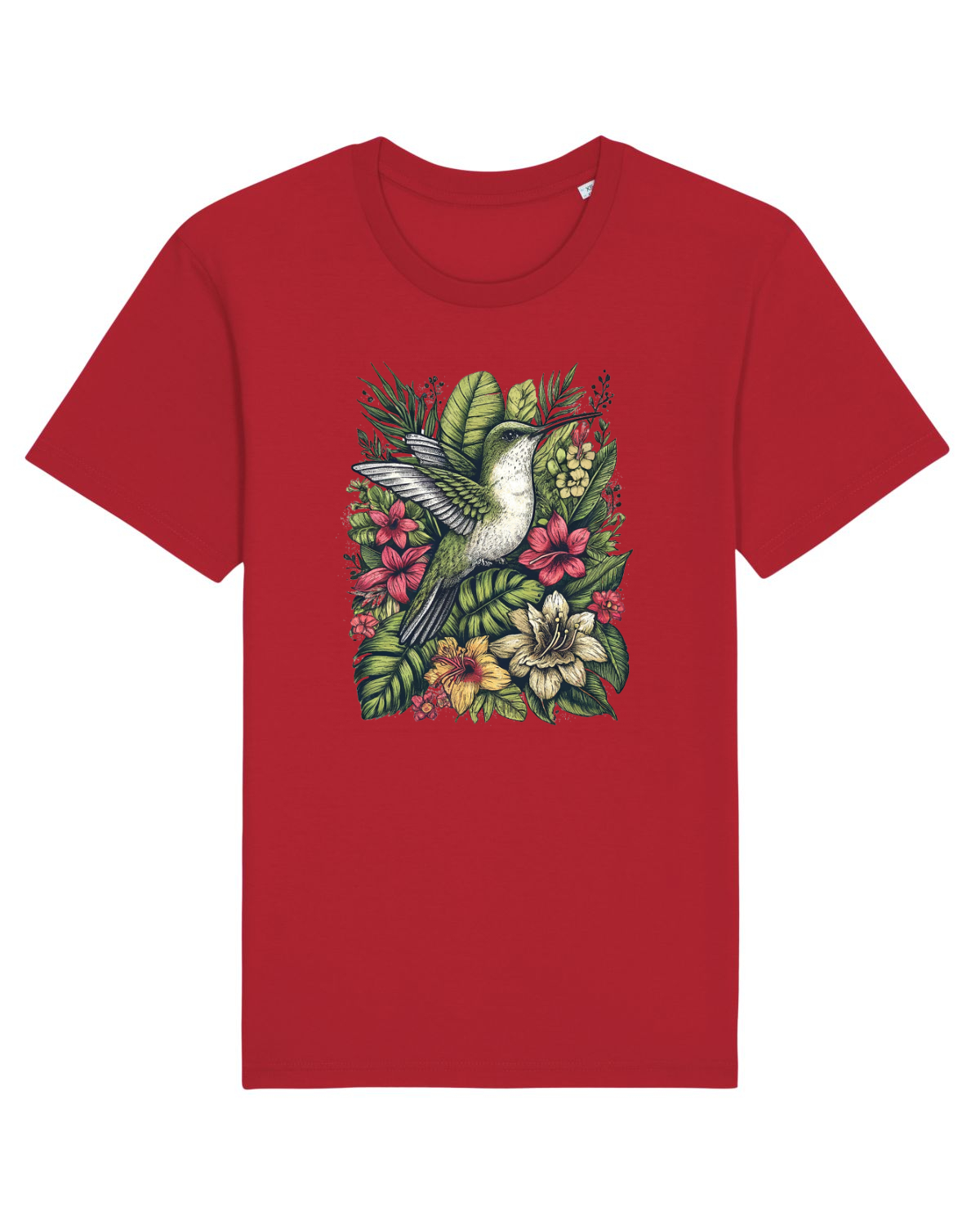 Tricou mânecă scurtă Unisex Rocker Red