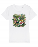 Colibri - flori exotice - 2 Tricou mânecă scurtă  Copii Mini Creator