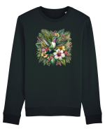 Colibri - flori exotice - 2 Bluză mânecă lungă Unisex Rise
