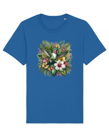 Colibri - flori exotice - 2 Tricou mânecă scurtă Unisex Rocker