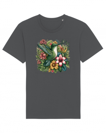 Colibri - flori exotice - 1 Anthracite