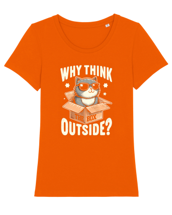 Outside the box - pisica cool Bright Orange