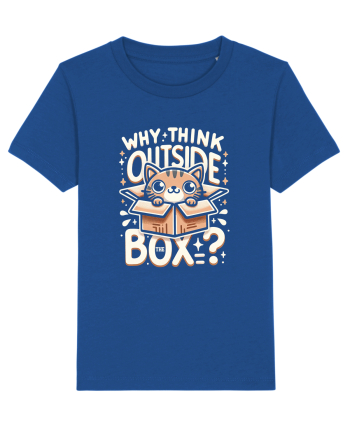 Outside the box - pisica cool 2 Majorelle Blue