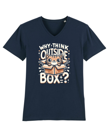 Outside the box - pisica cool 2 French Navy