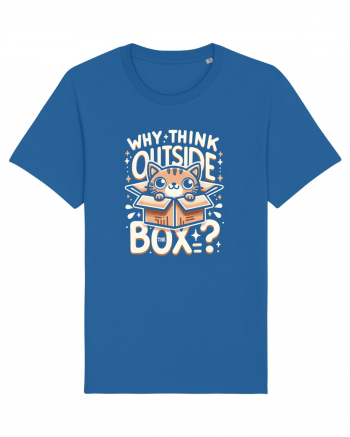 Outside the box - pisica cool 2 Royal Blue