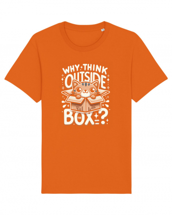 Outside the box - pisica cool 2 Bright Orange