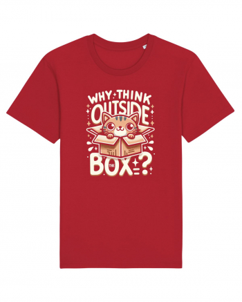 Outside the box - pisica cool 2 Red